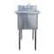 Amgood Stainless Steel Utility Sink. Bowl 24 in. x 18 in. x 14 in. With Faucet SINK 182414 - FAUCET - alternate 7